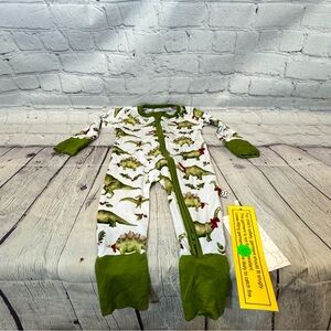 Bailey’s Blossoms Christmas Dinosaur Bamboo Zippie